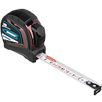 Рулетка 3 м x 16 мм GROSS "Doppelhaken", односторонний зацеп, нейлон, двуст. шкала, автоматич//31122