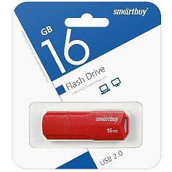 USB 16Gb Smart Buy Clue красный