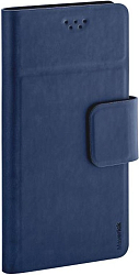 Чехол футляр-книга MAVERICK Slimcase 3,5-4,0" универсальный, синий