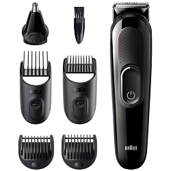 Машинка для стрижки волос BRAUN MGK3320 6в1