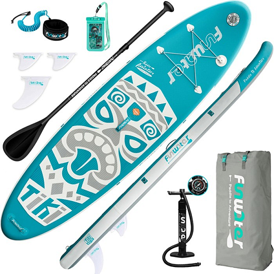 Сапборд TECH TEAM Tiki new blue 320x84x15 см