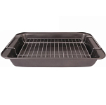 Форма для запекания с решеткой R-055, размер: 37,5*25,5*5 см арт.191307
