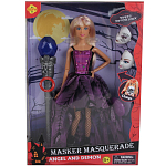 Кукла DEFA Lucy "Маскарад" (29 см, аксесс., фиолетовый)