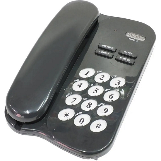 Телефон ВЕКТОР 545/06 Dark grey