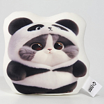 Игрушка антистресс «Котик в костюме панды» 10620387