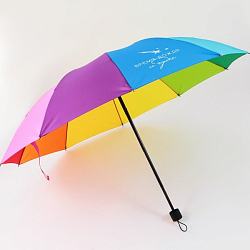 Зонт радужный «Время дождя и чудес», 10 спиц.