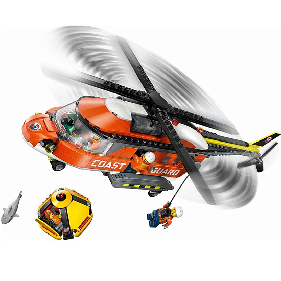 Конструктор LEGO CITY 60503 Вертолет береговой охраны