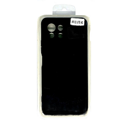 Силиконовый чехол SILICONE CASE Soft Matte для Xiaomi Mi11 Lite чёрный
