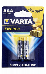 Элемент питания VARTA LR03 ENERGY BL-2 (20/100)