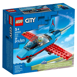 Конструктор LEGO City 60323 Трюковый самолёт