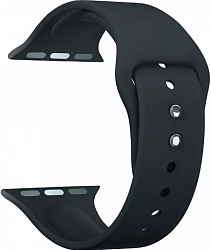 Силиконовый ремешок LYAMBDA Altair для Apple Watch 42/44 mm DS-APS08-44-BK Black