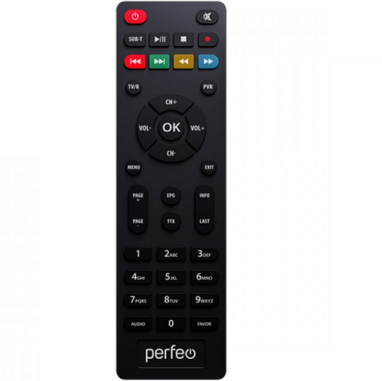 Ресивер DVB-T2 PERFEO STREAM-2 чёрный