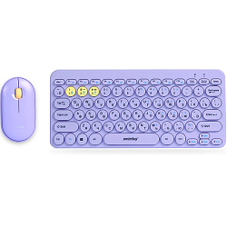 Клавиатура+мышь БП SMARTBUY 510590 фиолетовый (SBC-510590AG-V)