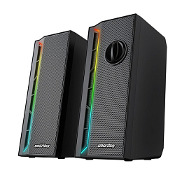 Колонки 2.0 SMARTBUY NEON MELODY 2, черная (SBA-4600)
