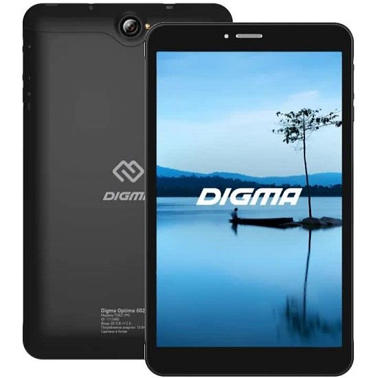 Планшет 8.0" DIGMA Optima 8027 3G  16Gb, черный (Уценка)