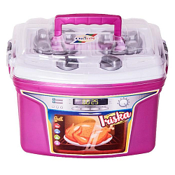 Плита с набором посуды «Ириска», 44 предмета, МИКС