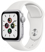 Часы Apple Watch SE, 44 мм, (MYDQ2) Silver, Sport Band (RU)