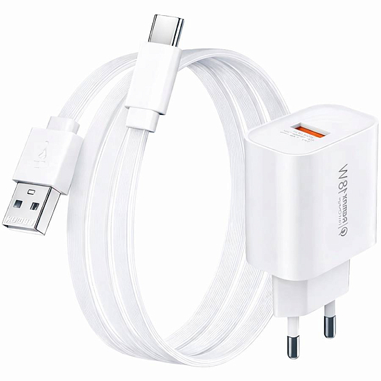 Сетевое ЗУ 1USB REMAX RP-U119, белый, 18W