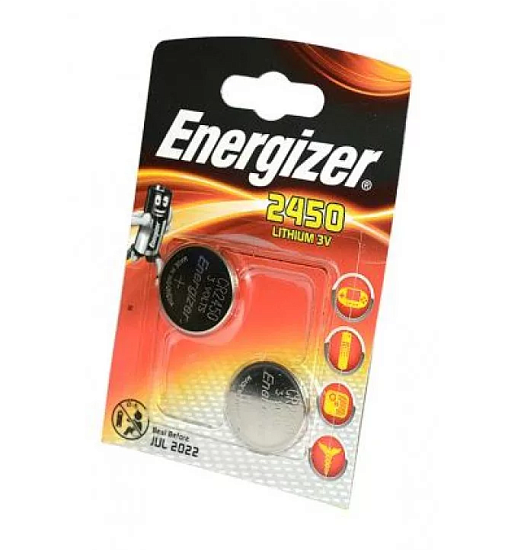 Элемент питания ENERGIZER CR2450 BL-2