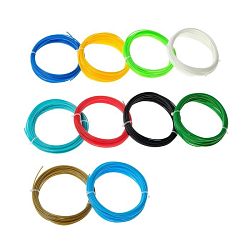 Пластик ABS-10, по 10 м, 10 цветов в наборе, МИКС