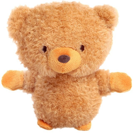 Мягкая игрушка «Кудрявый мишка», на брелоке