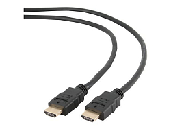 Кабель HDMI <--> HDMI  1.0м GEMBIRD/CABLEXPERT CC-HDMI4L-1M, ver.1.4, серия Light, черный
