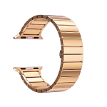 Металлический ремешок ApW34 для Apple Watch 42/44/45/49 mm (rose gold)
