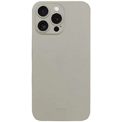 Задняя накладка KZDOOO Air Skin для iPhone 15 Pro Max Titanium