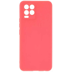 Задняя накладка ZIBELINO Soft Matte для Realme 8i (красный) защита камеры