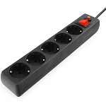 Сетевой фильтр  0.5м Гарнизон ЕНLB-4 0,5 м 5 р черный