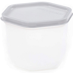 Контейнер Dolcezza №117 с крышкой, 0,75л (бесцветный, крышка дымчатая)