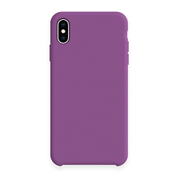 Задняя накладка Silicone Case для iPhone X/XS (45 фиолетовый)