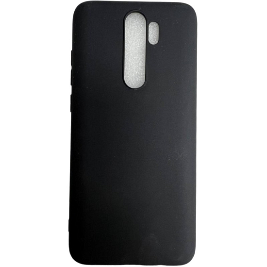 Задняя накладка ZIBELINO Soft Matte для Xiaomi Redmi Note 8 Pro черная