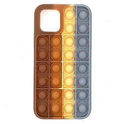 Задняя накладка POP IT для iPhone 12/12 Pro, №9, тонкий, непрозрачный, матовый