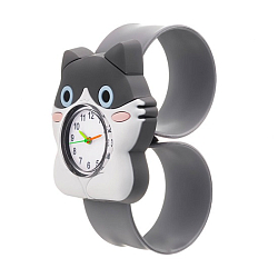 Часы наручные детские "Кот", ремешок силикон   9731573