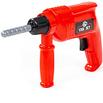 Дрель ПОЛЕСЬЕ красная, в пакете 90461