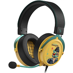Наушники A4TECH Bloody M595 Renegade желтый/рисунок