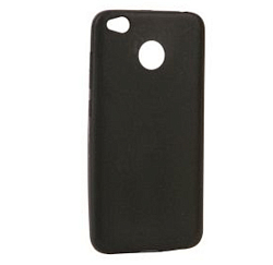 Задняя накладка ZIBELINO Soft Matte для Xiaomi Redmi 4X (черный)