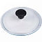 Крышка стеклянная 20см HAUSMANN HM-CK-01 200KR, ручка Soft touch