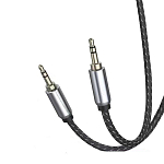 Кабель Jack 3.5 <--> Jack 3.5  1.5м EARLDOM ET-AUX36, чёрный