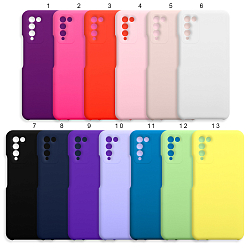 Силиконовый чехол Silicone Cover для Honor 10X Lite (без лого)