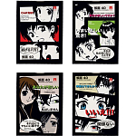 Блокнот А7 40л кл на скрепке MANGA ANIME