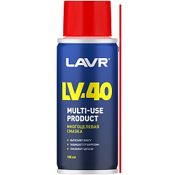 Смазка многоцелевая LV-40 LAVR 140мл (ln1496)