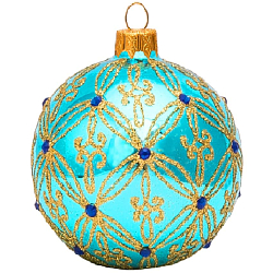 Шар "Камелия 1", серия "ВС", 80мм, в подарочной упаковке КУ-80-201018/1