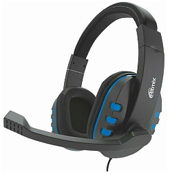 Наушники RITMIX RH-555M Black/Blue