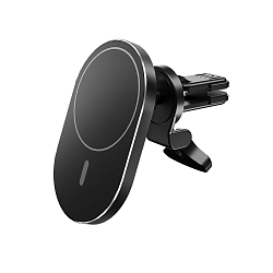 Автомобильный держатель OLMIO Magnet Safe QI, 15W