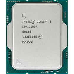 Процессор INTEL Core i3 12100F Soc-1700 (CM8071504651013S RL63) (3.3GHz) OEM