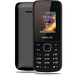 Телефон TEXET TM-117 черный