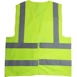 Жилет светоотражающий универсальный зелёный