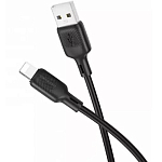 Кабель USB <--> Lightning  1.0м BOROFONE BX113 Black